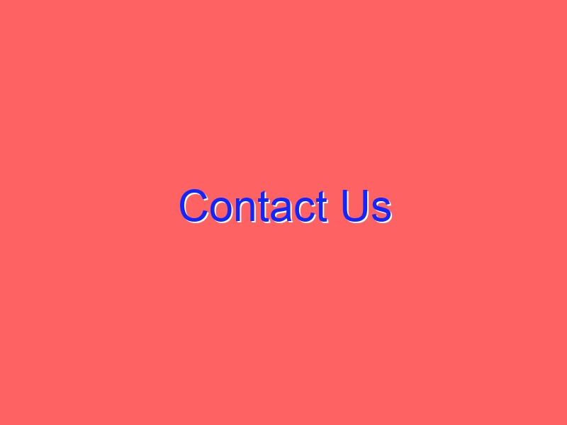 Contact Us